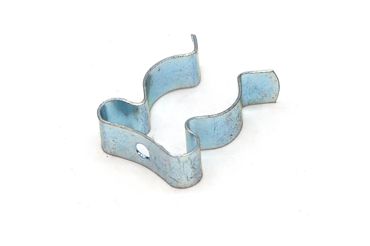 Hongsheng Customized CNC Bending Part Stainless Steel Zinc Plating Spring Clip Stamping Part
