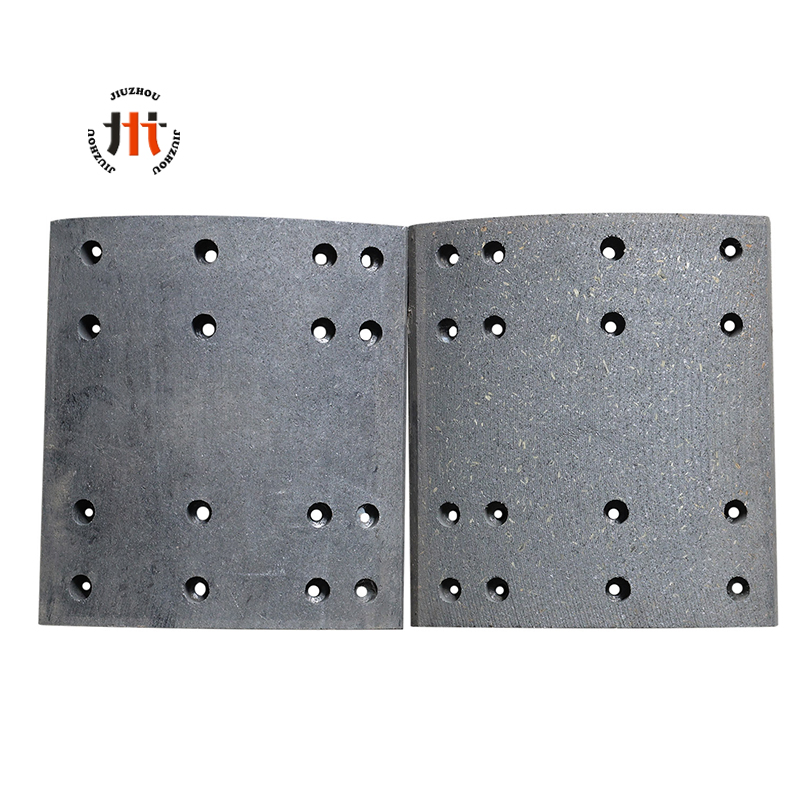 4707 Q+ Lined Brake Shoe Set for Semi Trailer Drum Brake OEM Truck Brake Parts Exported to South America