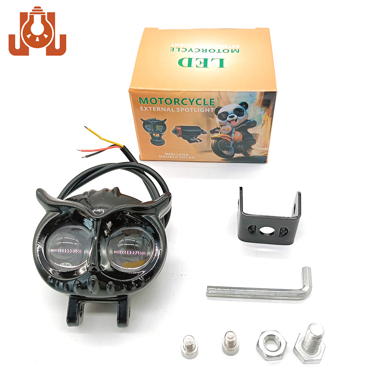 Двухцветная светодиодная противотуманная фара 20W для мотоцикла