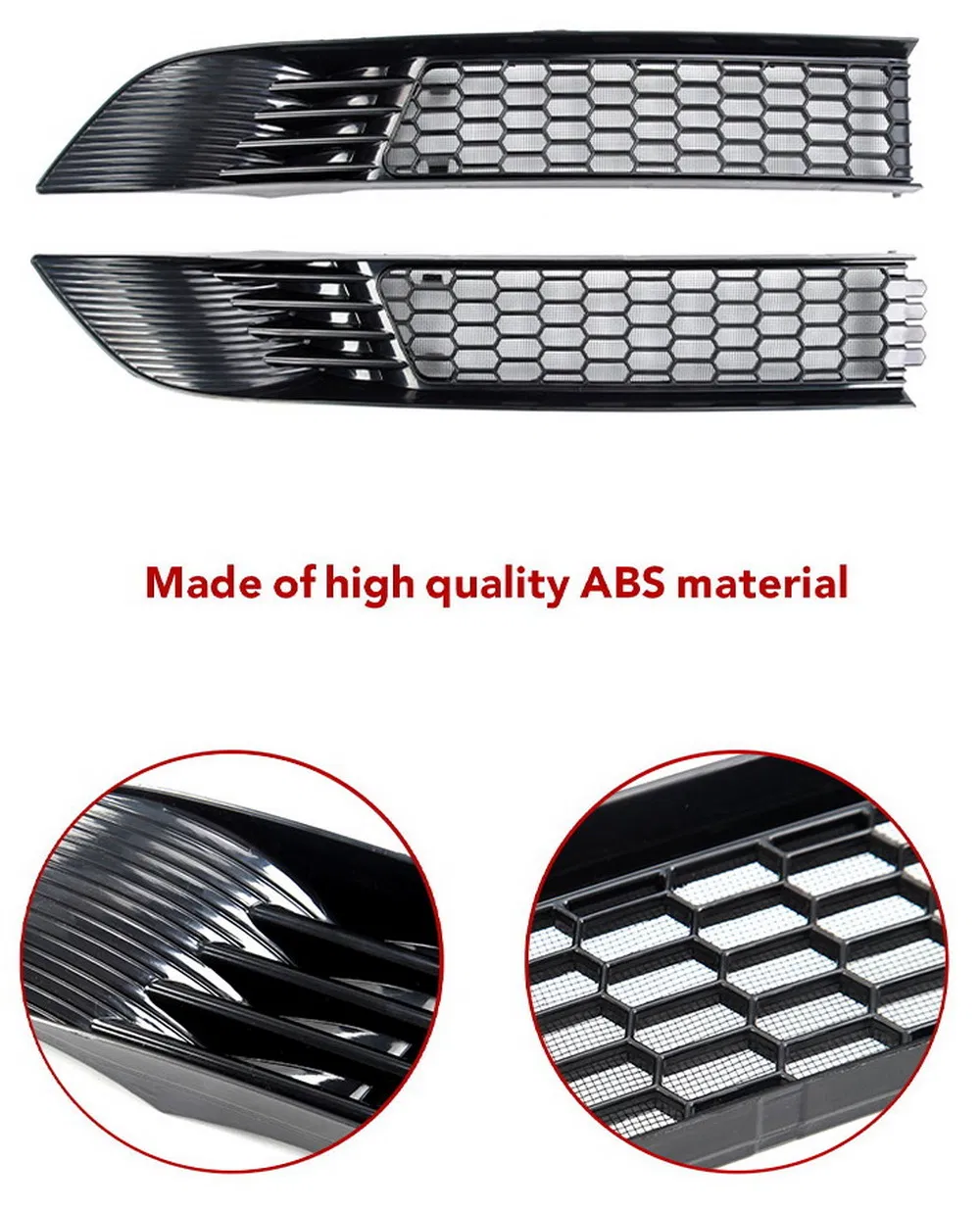 Upgraded Aluminum Insect Prevention Net of Automobile Medium Net Detachable and Washable for Tesla Front Grille Mesh Accessories