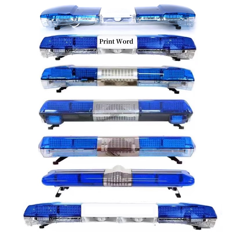 Warning Flashing Emergency Light Bar Flashing