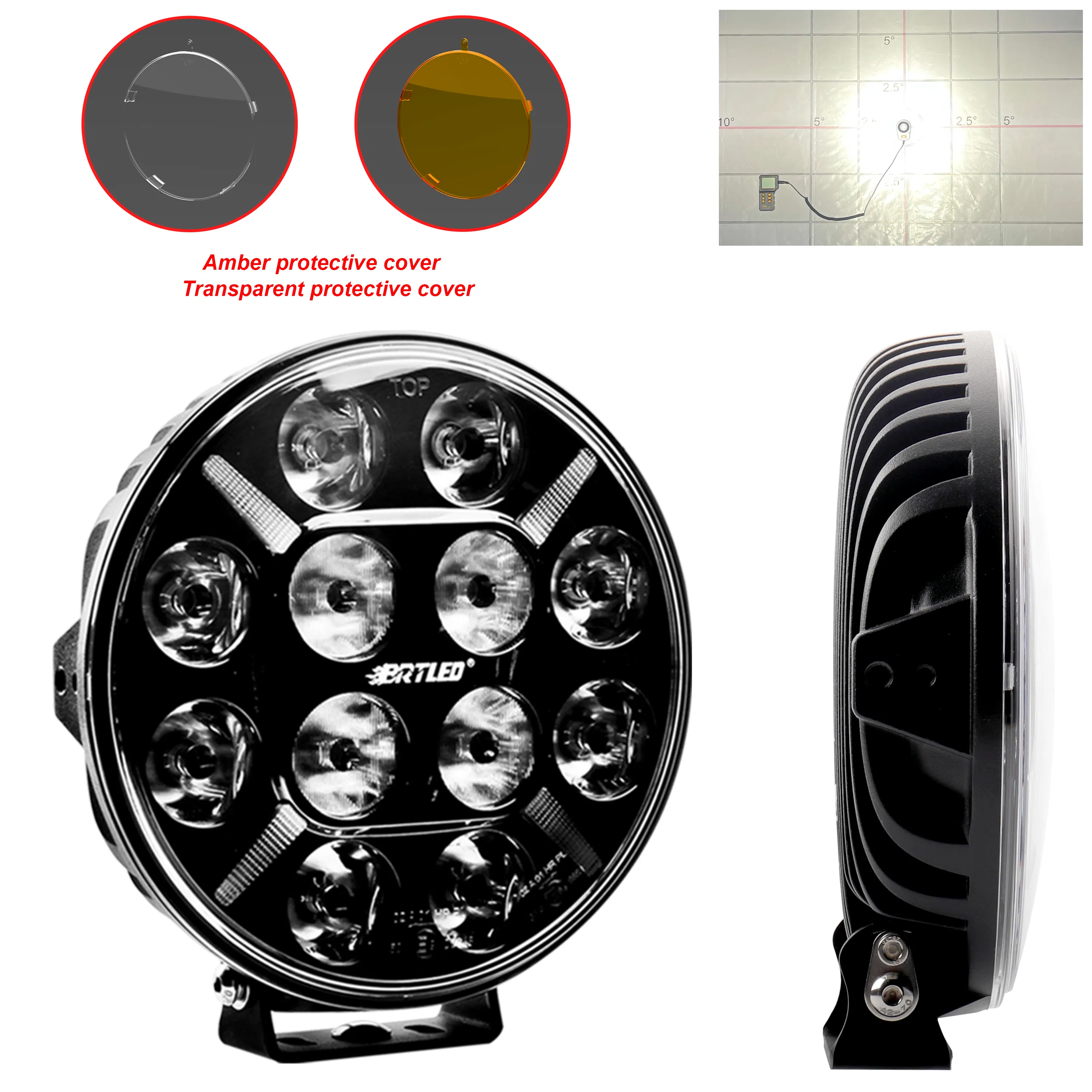Мощная светодиодная фара 7 дюймов 60Вт для внедорожников