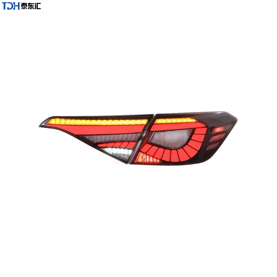 Car LED Taillight for Honda Civic 11th Dragon Scale Style Tail Light Rear Lamp Dynamic 2021-2022
