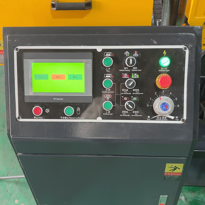 Автоматическая металлическая ленточная пила 400 мм с PLC, мотором, насосом и подшипниками
