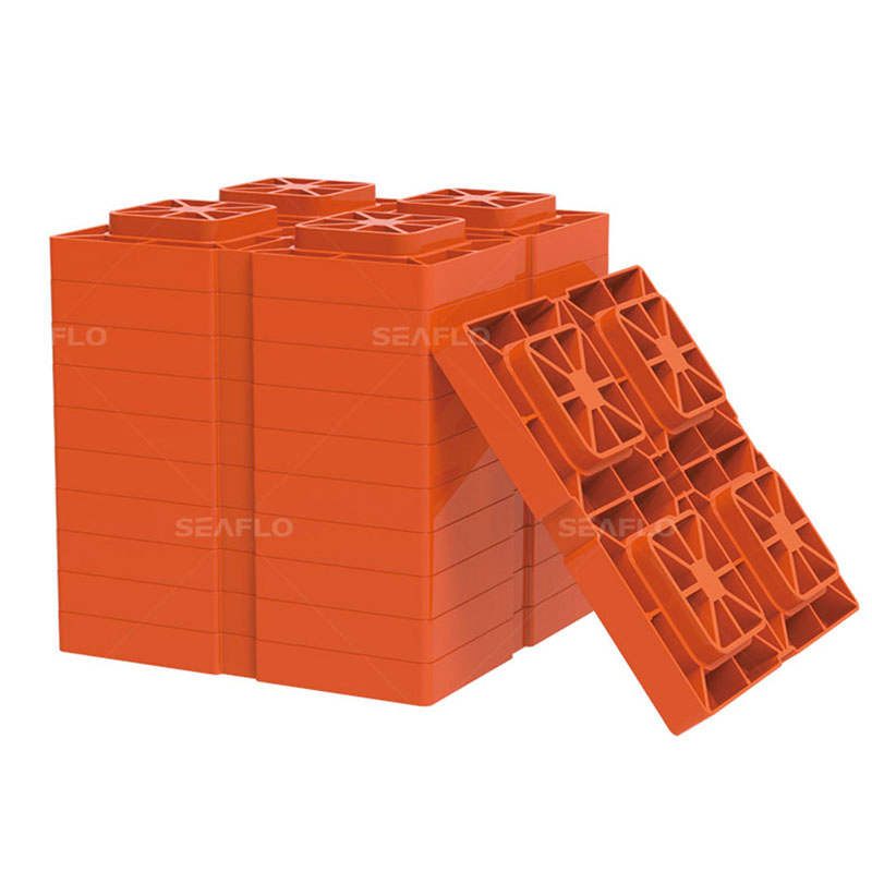 Seaflo New Products RV Wheel Chock, Levelers Leveling Block, Leveler Ramp Block Stop