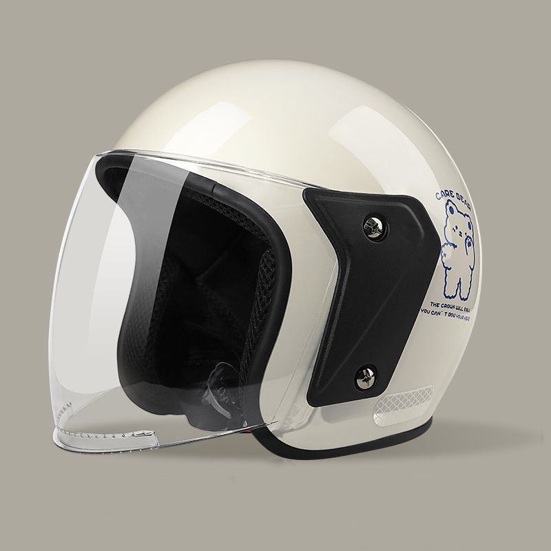 Hot Selling 3c Certified Men's Women's Half Helmets All Seasons Warm Sun-Proof Motorcycle Helmets