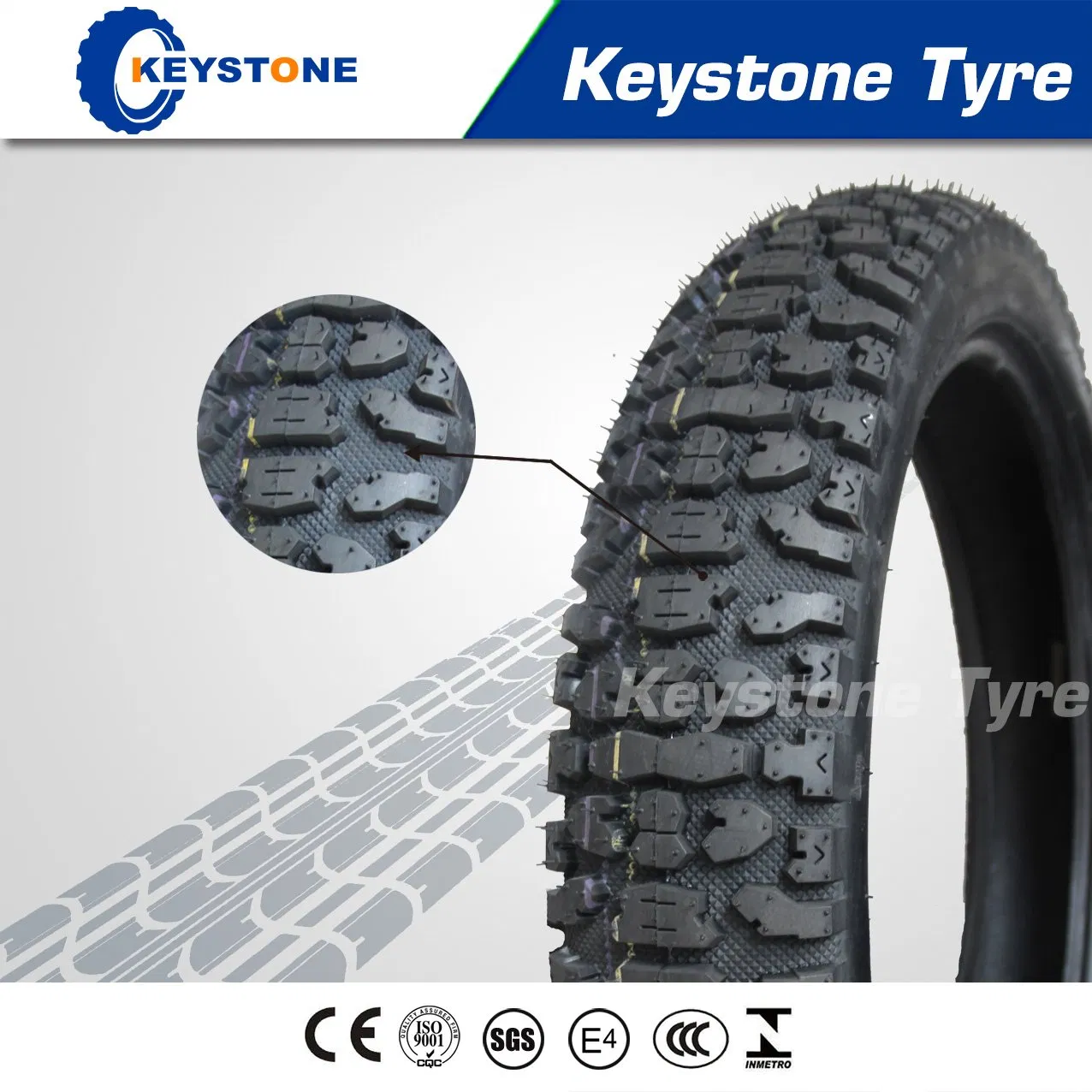 Мотошина универсальная 130/90-18 с сертификатом E-MARK