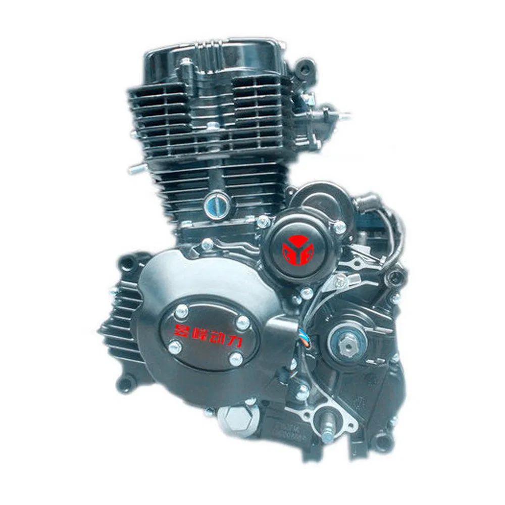 Rapid Heat Dissipation Electric Start 197ml Air-Cooled Vertical Shaft Motorcycle Diesel Engine (CG200 (with balancer))