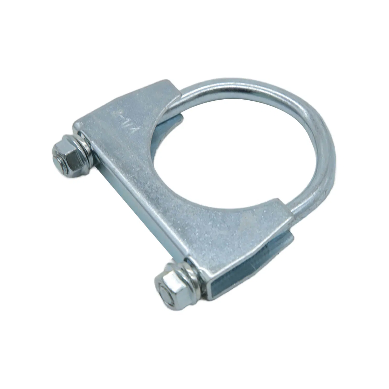 4 Inch Zinc Plated U-Bolt Clamp for Automotive Exhaust Pipe Applications