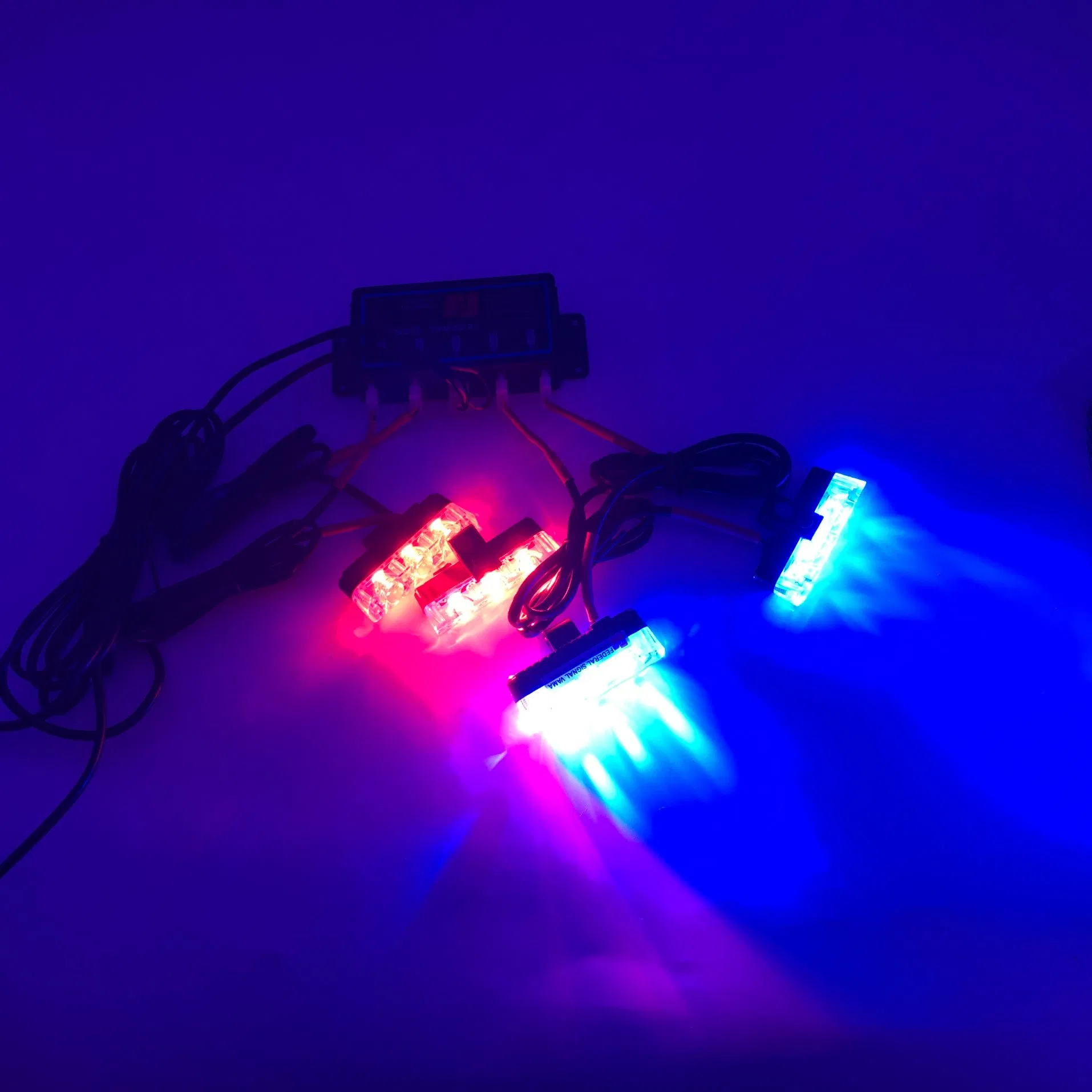 LED off Road Truck ATV Grille Emergency Warning Light LED Strobe Light for Traffic Light