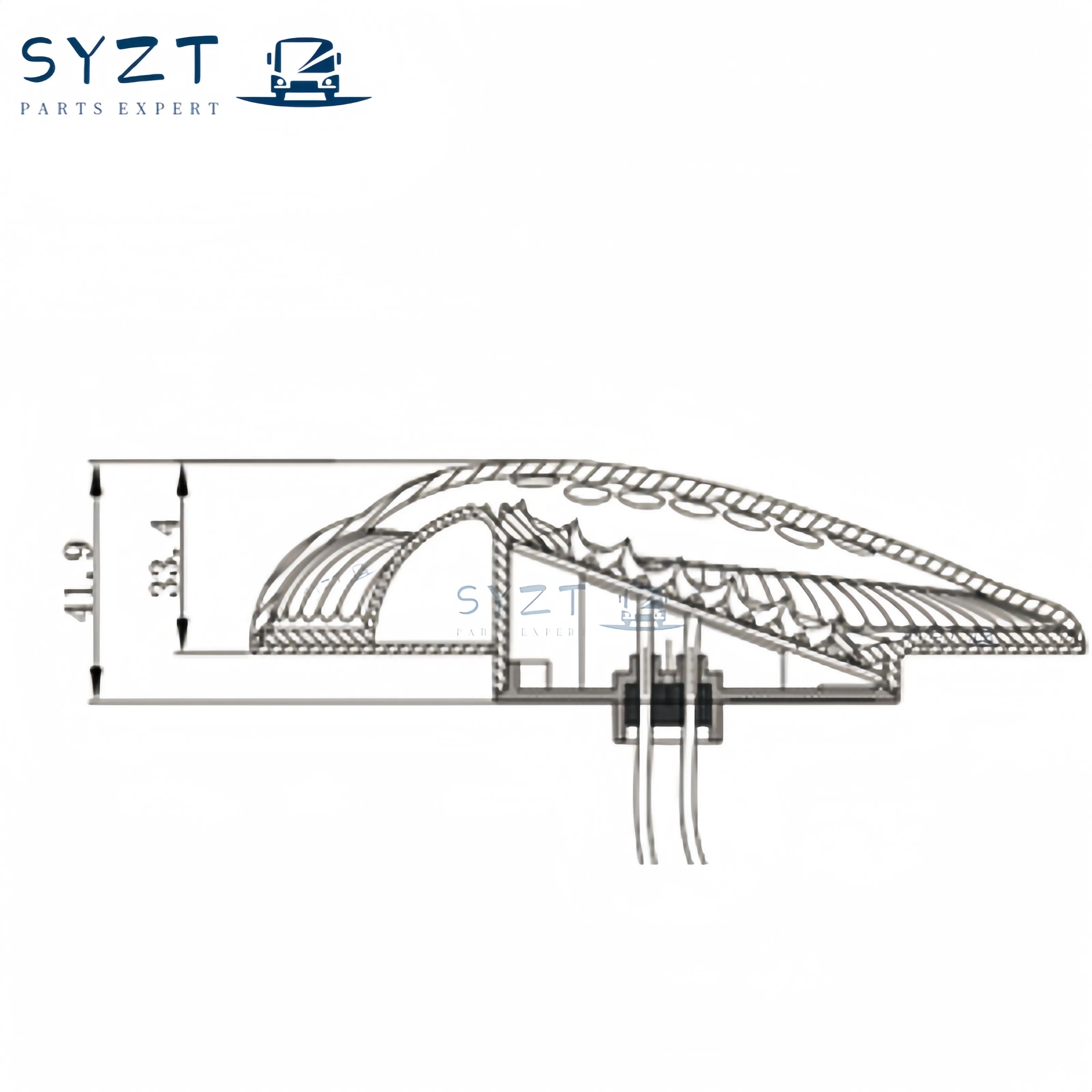 Боковой указатель поворота для автобуса