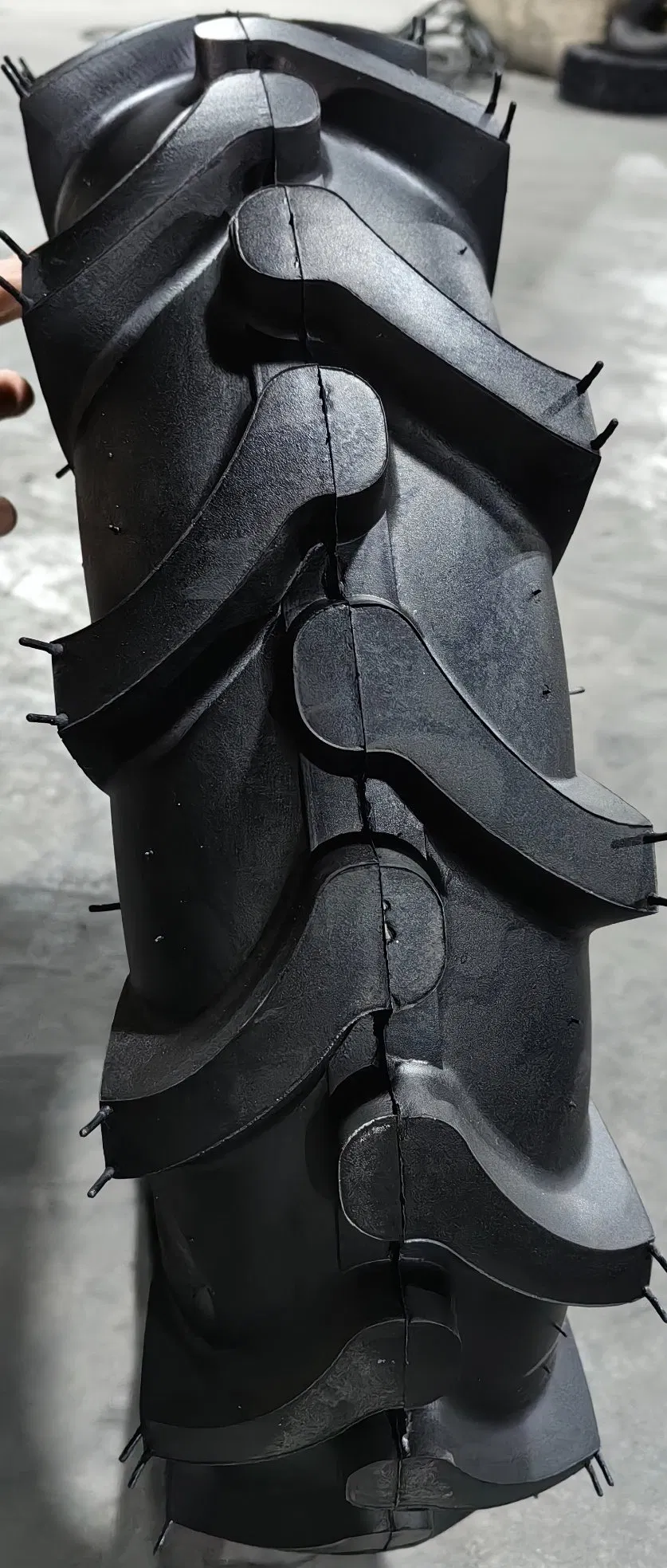 6.00-12 Rubber Pneumatic Wheel Tire for Rotary Tillers