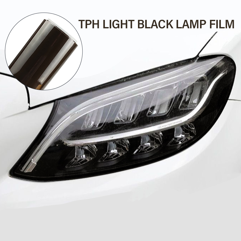 Brown Car Lamp Film Headlight Automobile Tail Light LED Lamp Film