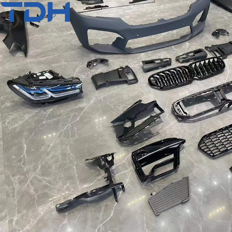 High Quality PP Bumper Suitable for BMW 5 Series F10/F18 Modified to G30 G38 Lci M5 Front Bumper Rear Bumper with CS Hood