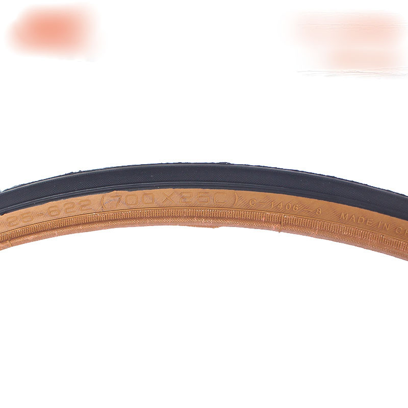 Винтажные велосипедные покрышки Bald Tire с коричневым бортом