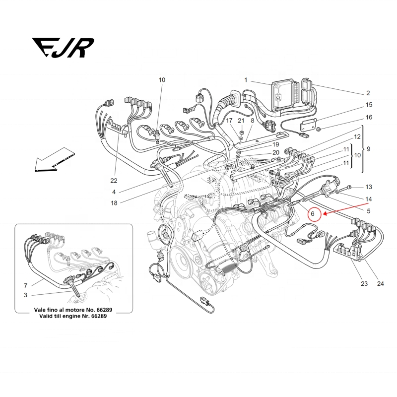 Свеча зажигания для Ferrari 355 / Maserati Quattroporte OEM 192637