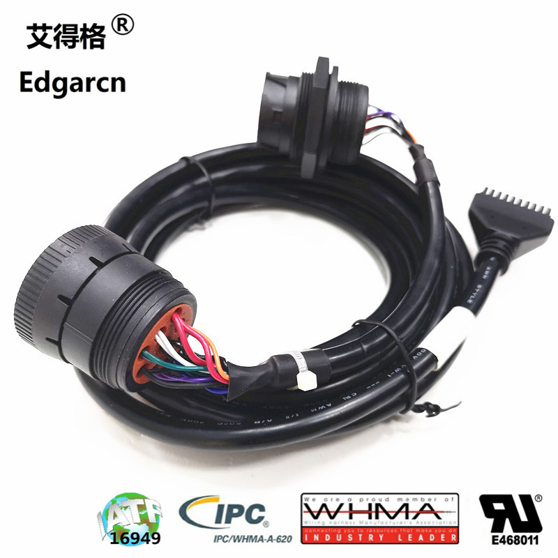 Premium Micro-Fit 3.0 to 9 Pin J1939 HD10 Wiring Harness