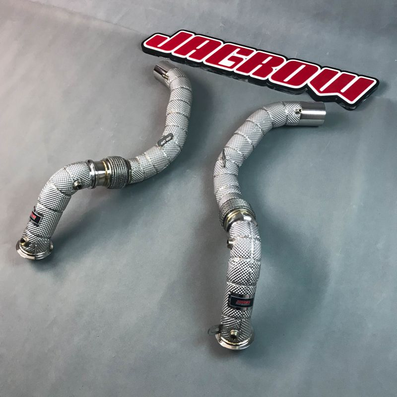 China Manufacturer BMW Catless M5 F90 Exhaust Downpipe with Heat Shield