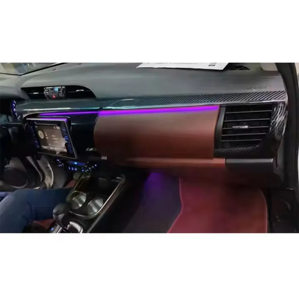 Интерьерный комплект Le-Star с карбоновой отделкой для Toyota Hilux Revo