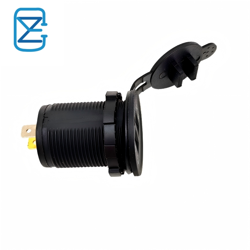 Двойной USB-зарядник для авто 12V/24V с 2 портами