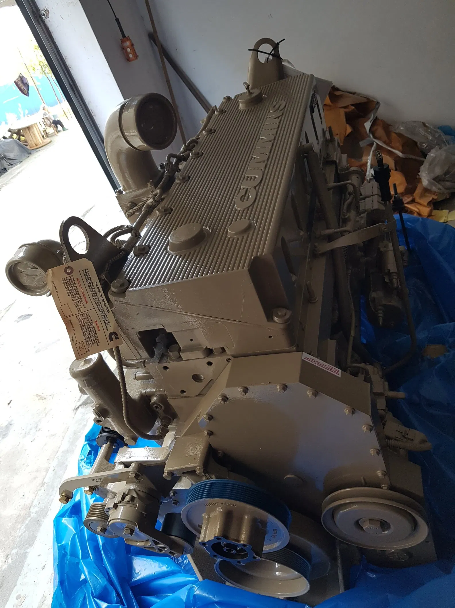 Дизельный двигатель Cummins ISM11 M11 QSM11 299кВт