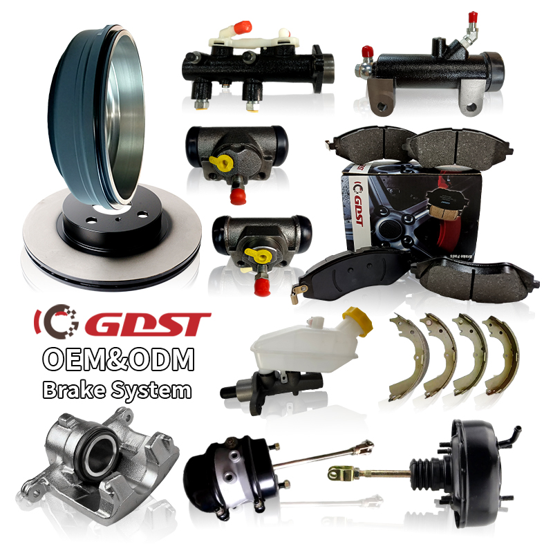 GDST Car Parts Aluminum Front Auto Disc Brake Caliper for Toyota Honda Nissan Mitsubishi Hyundai