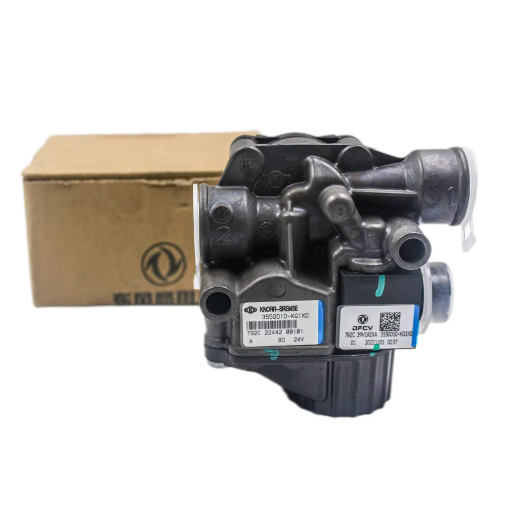 Genuine 3550010-Kg1X0 ABS Solenoid Valve Original Dongfeng Knorr-Bremse Dfcv DFAC Kr Kl Kc Kx Truck Parts ABS Valve