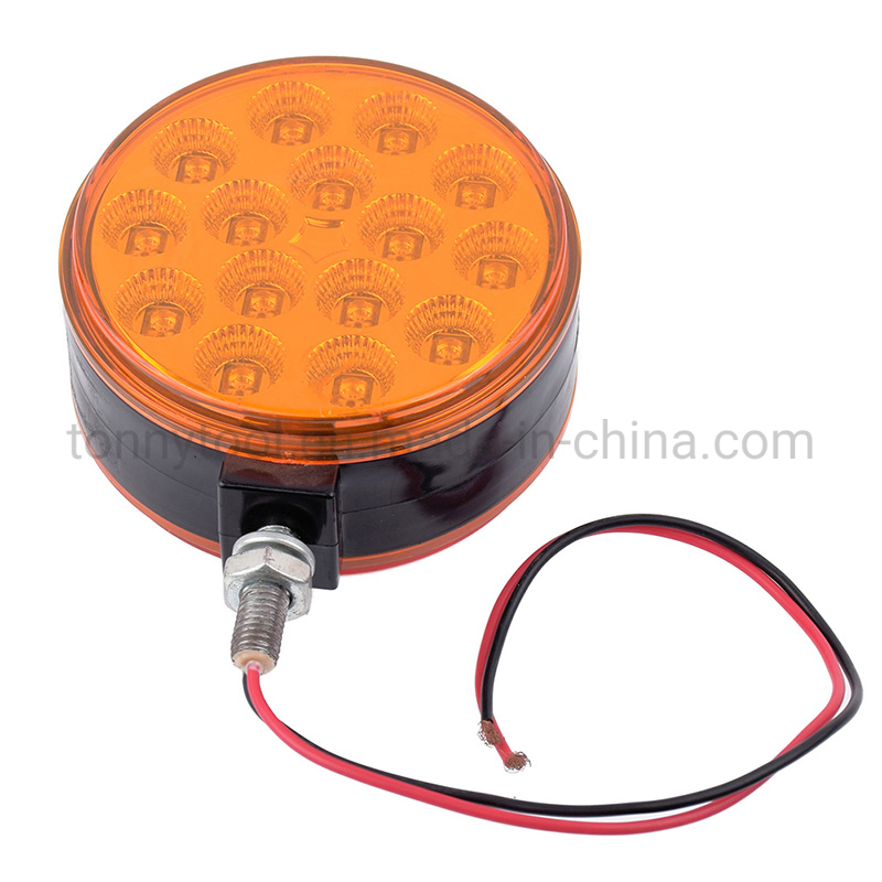 Двухсторонний светодиодный сигнальный фонарь 3" для грузовиков