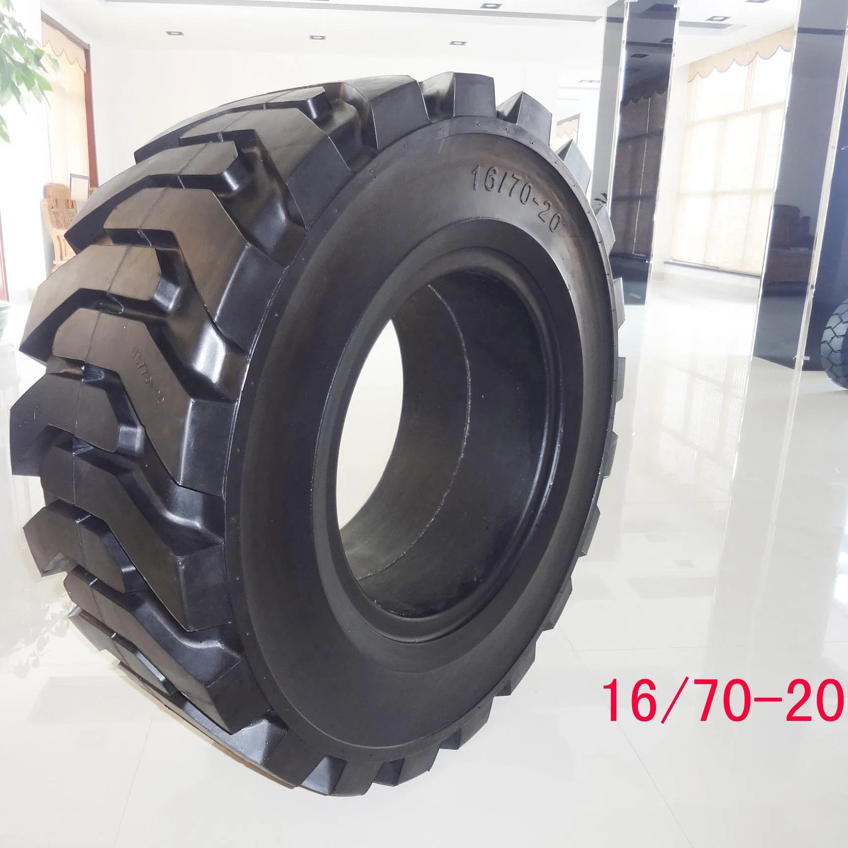 DOT, ISO, CCC Certificated Inflated and Solid Industral Tyre