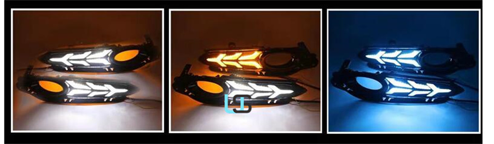 Светодиодные ДХО для Honda HR-V/Vezel 2014-2018