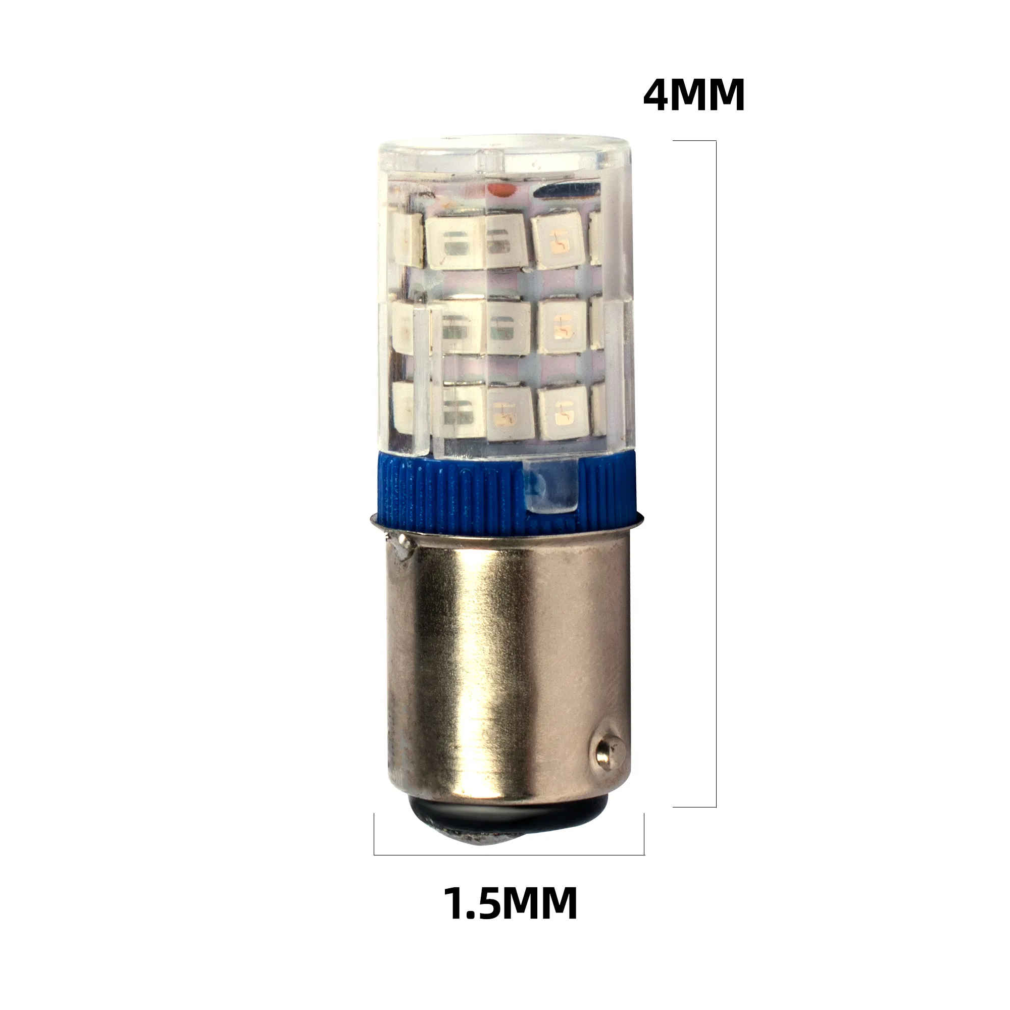 Трехцветные светодиодные лампы 1157 2835 12В для авто