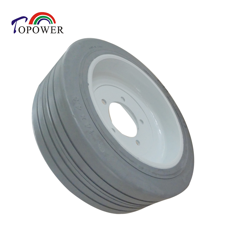 230X80 323X100 15X5 16X5 600X190 305/100-255 Solid Tyre Industrial Rubber Awp Scissor Lift Tire for Genie Skyjack Haulotte Upright Jlg