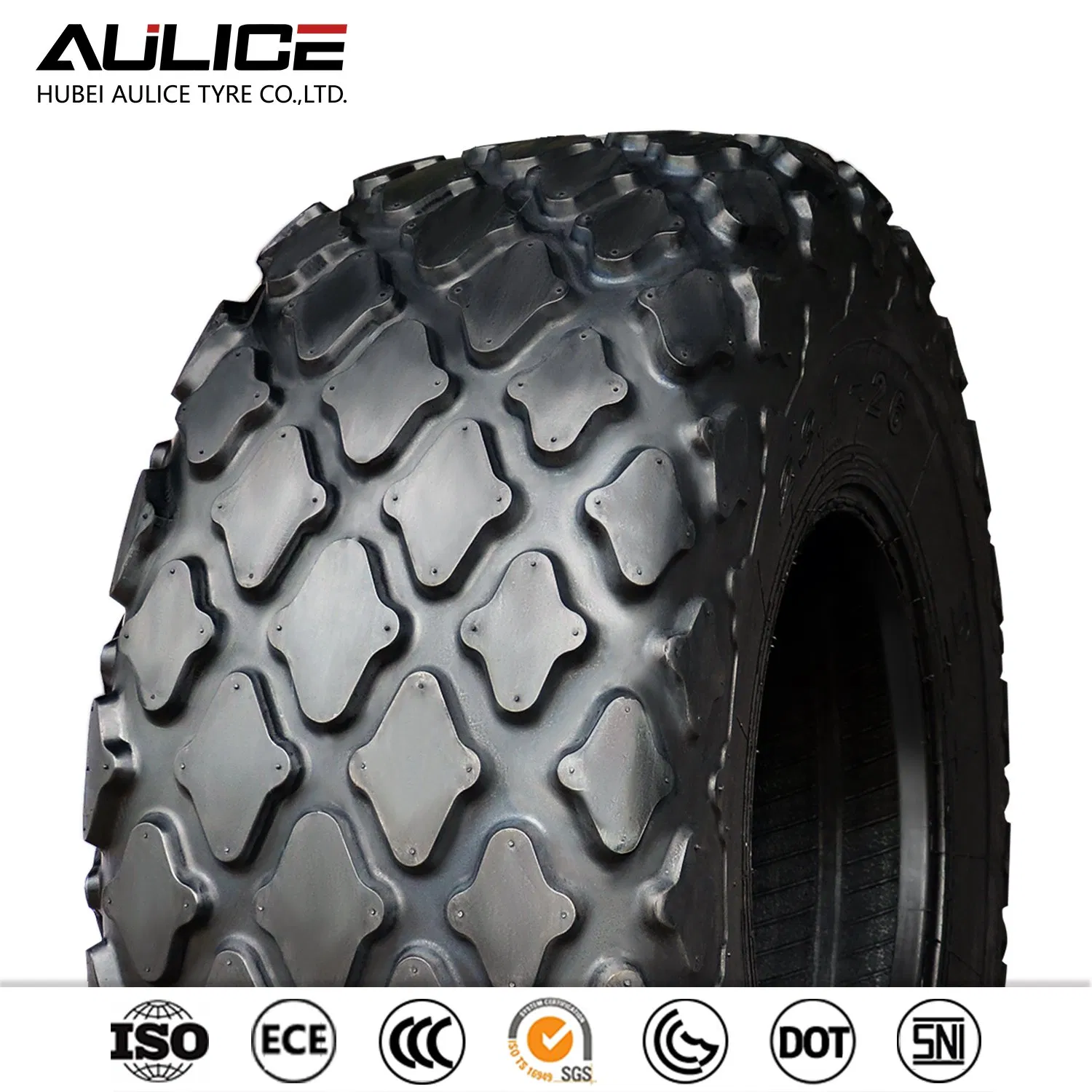 23.5-25 Off road truck tyre, New E-4/L-4 AULICE OTR tyres factory bias OTR inner tube