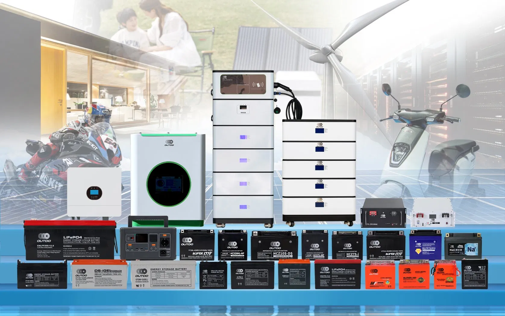 Аккумулятор OUTDO UTX30L-BS 12V 28Ah для мотоцикла