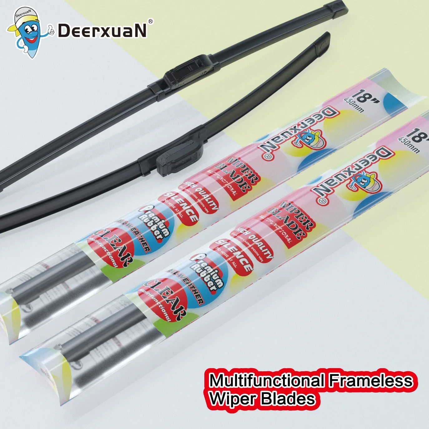 Deerxuan S169y Car Windshield Universal Soft Auto Multifunctional Wiper Blade