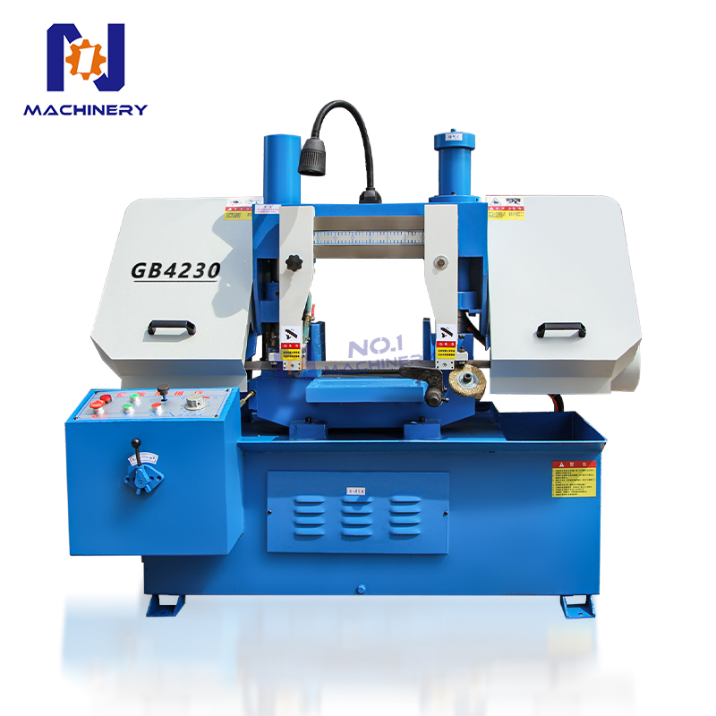 Горизонтальная ленточная пила GB4230, малая металлическая
