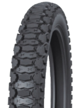 Мотошина Yuanxing внедорожная бескамерная 4.60-17, 90/90-18