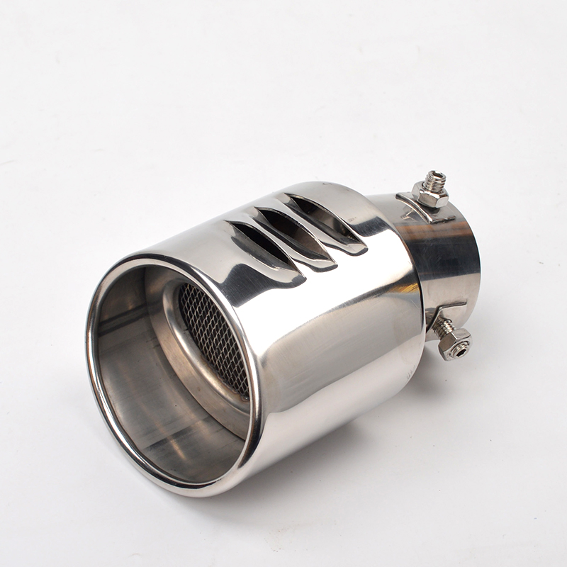 Наконечники выхлопной трубы синие, нержавеющая сталь