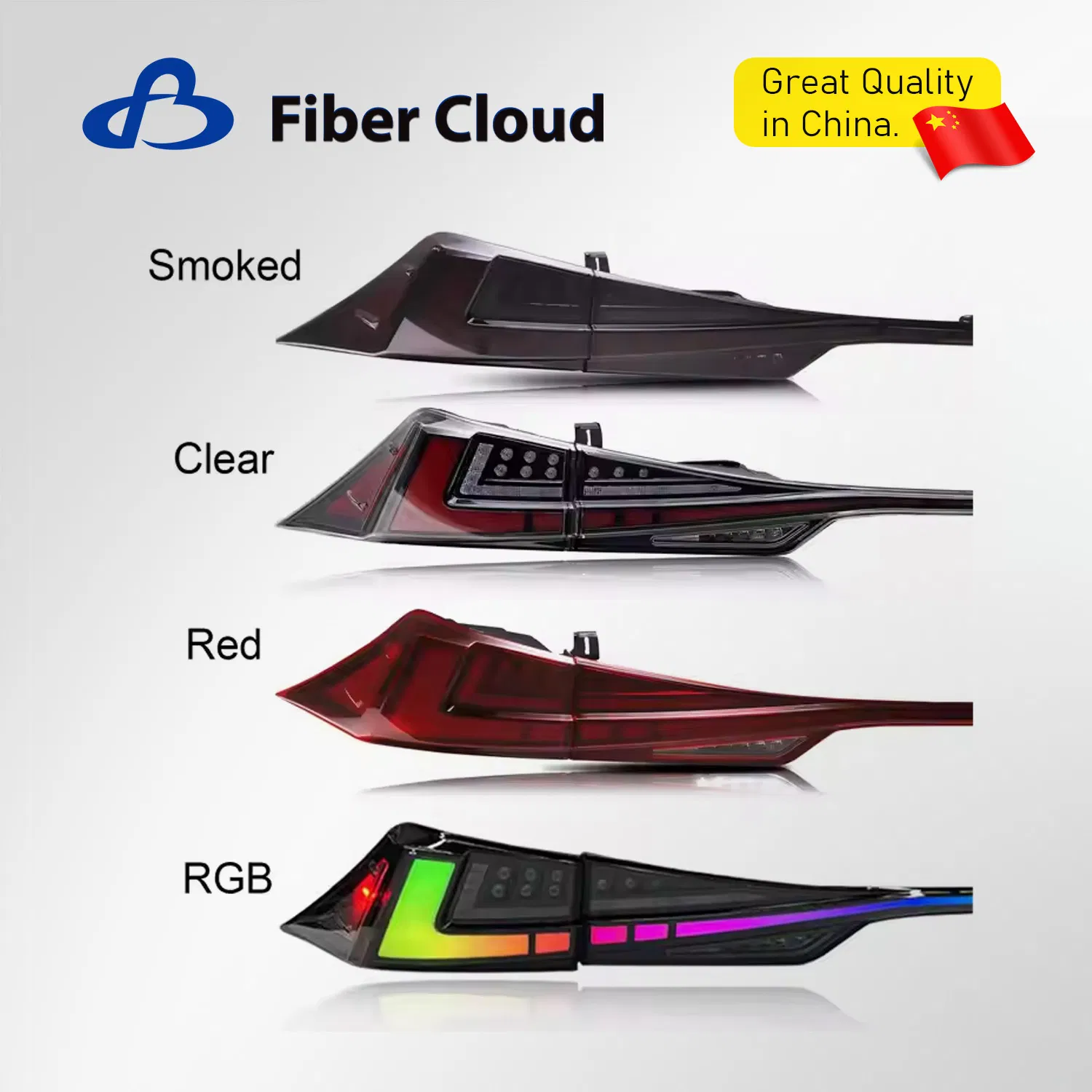 Modified Car Tail Light LED Lamp Rear Light W204 C200 2007- 2014