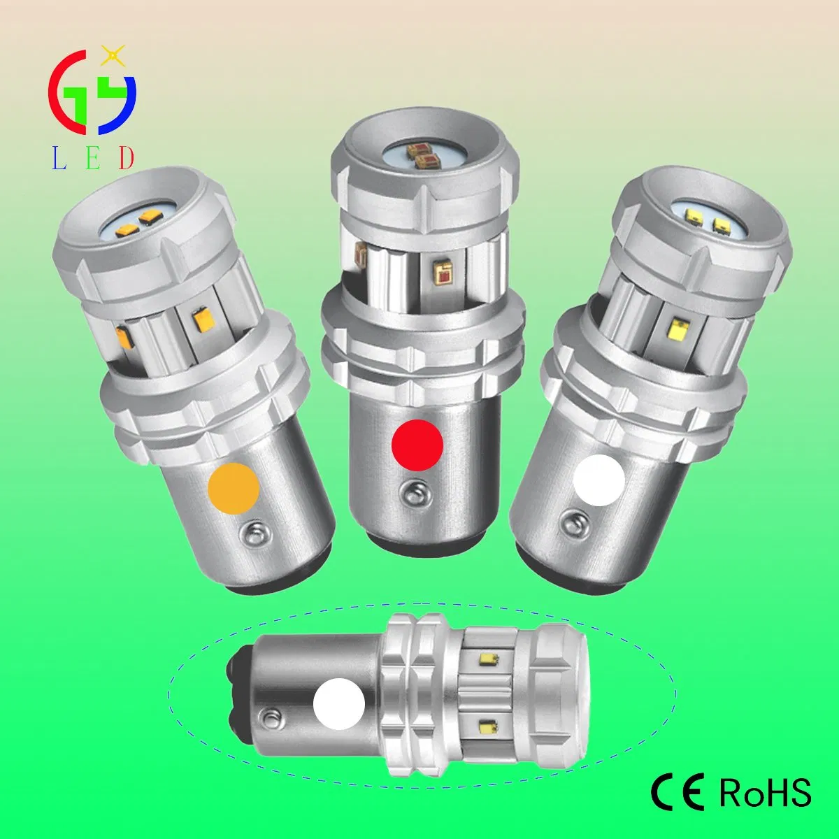 Сверхяркая светодиодная лампа 52SMD для авто, поворотники