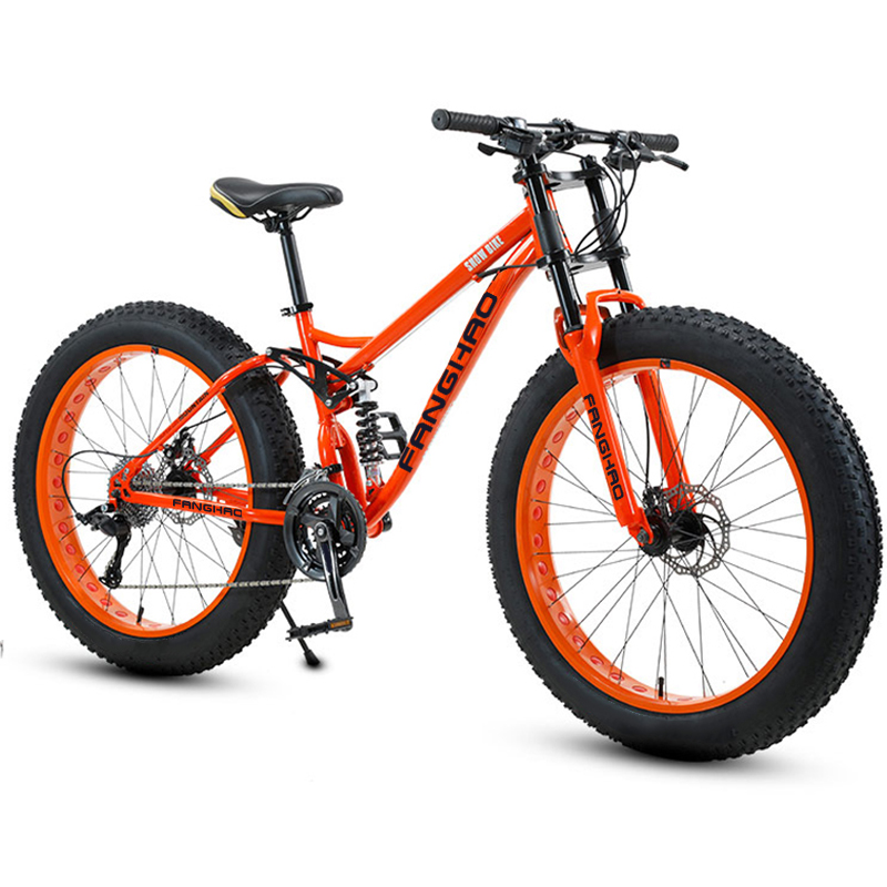 Горный велосипед 26" Fat Bike, 9 скоростей, алюминиевый сплав 6061