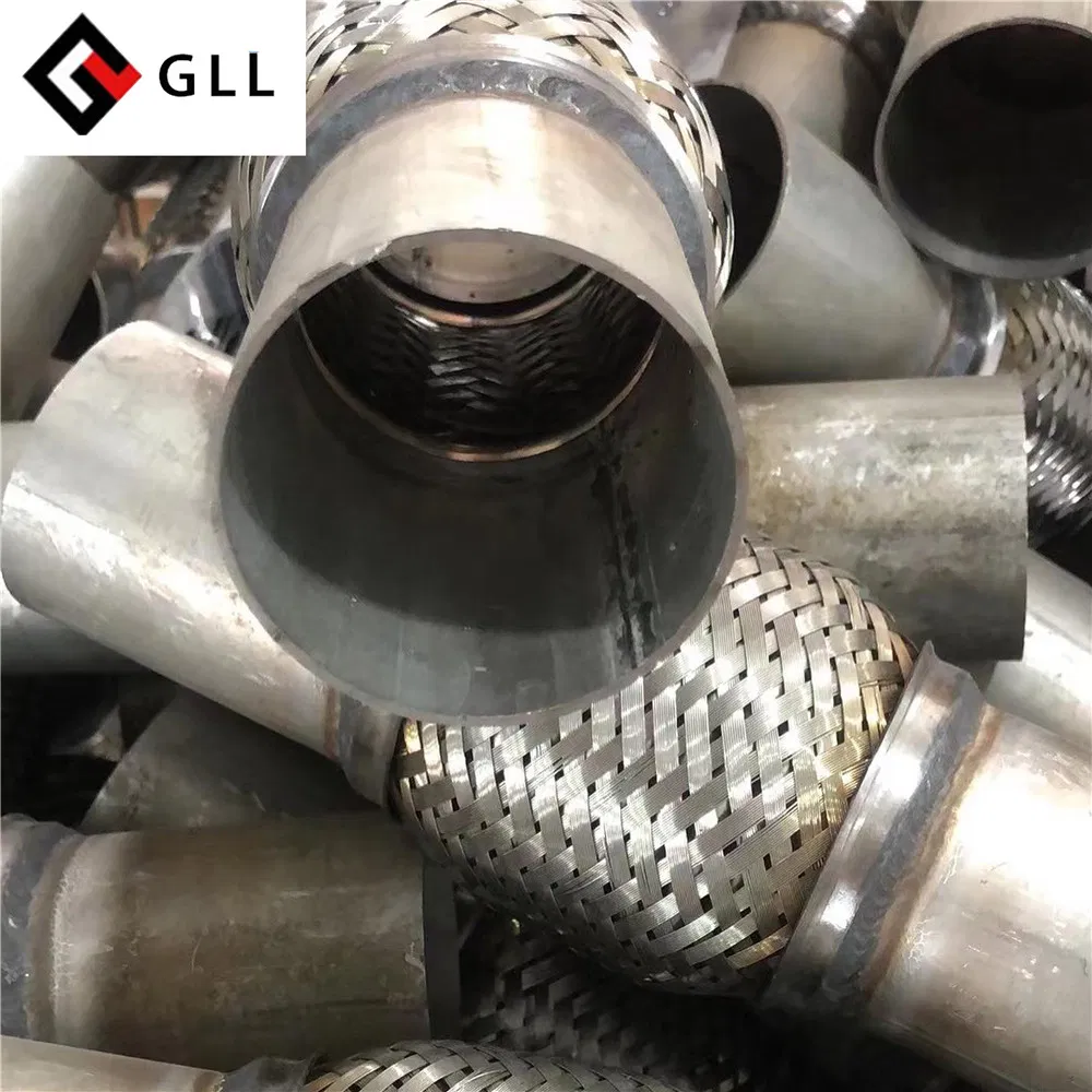 Гибкая труба 4 дюйма из нержавеющей стали с фланцем