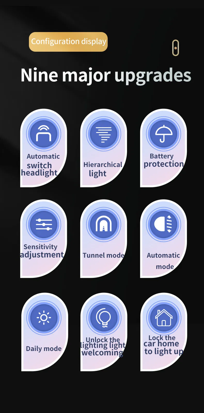 Датчик автоматического света для VW Golf 6, Tiguan, Touran, Jetta, Polo