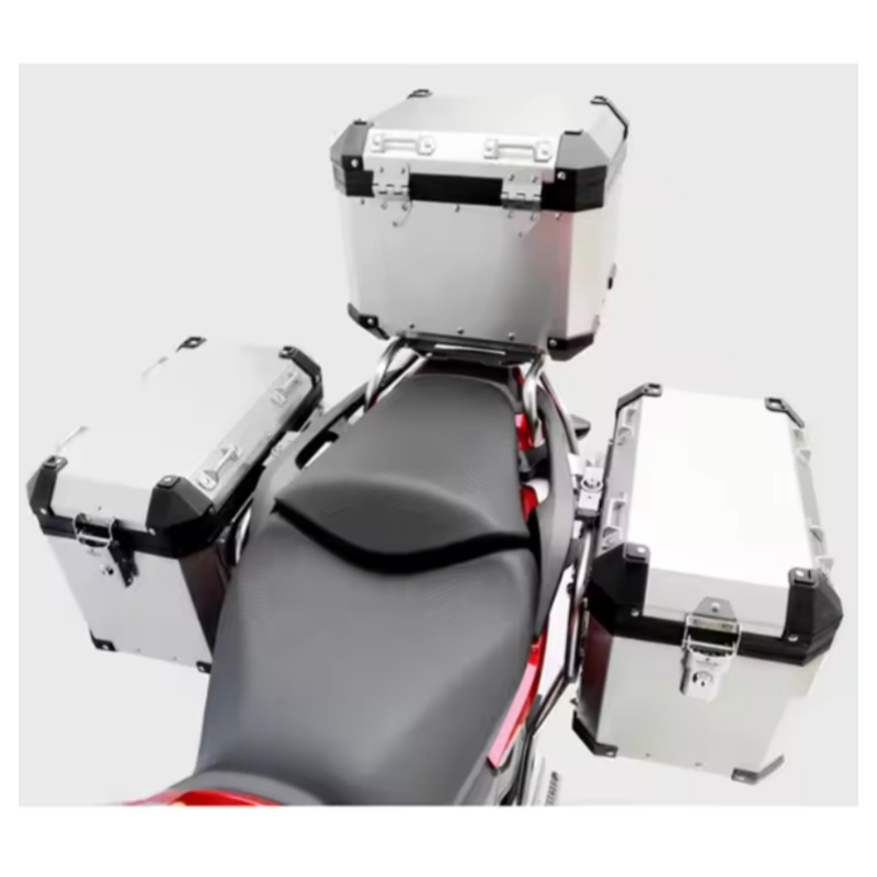 Tail Boxes Side Case Aluminum Alloy for Hon. Da Crf1000 (TOP+LEFT+RIGHT+RACKS)