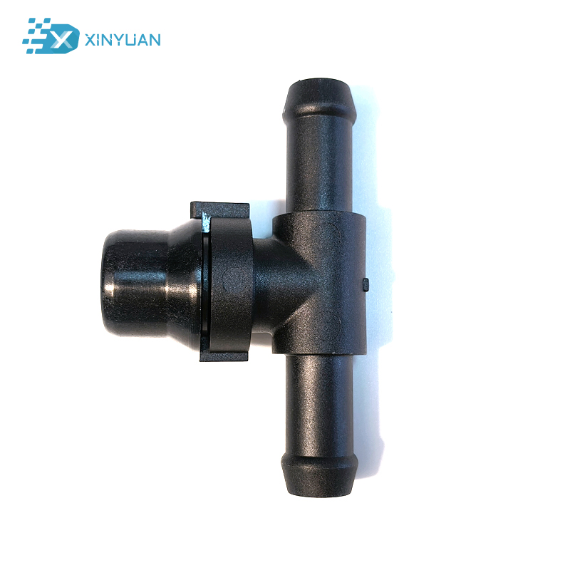 OEM Customized Car Auto Part Premium Black Plastic Quick Connector for Durable Hose Tee Use