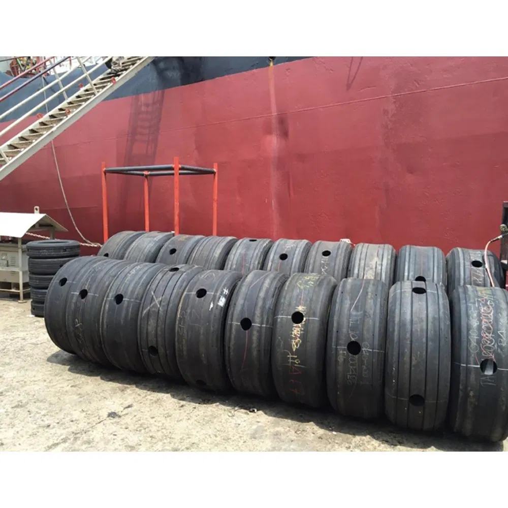 High Grade Tugboat Anti-Collision Tyres Marine Rubber Used Aircraft Tire Fenders