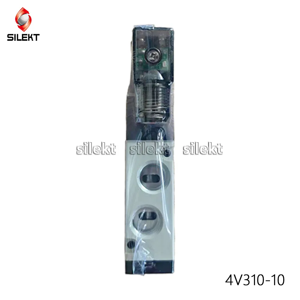 4V Series 5/2 Way 4V310-10 Single Electric Control Solenoid Valve