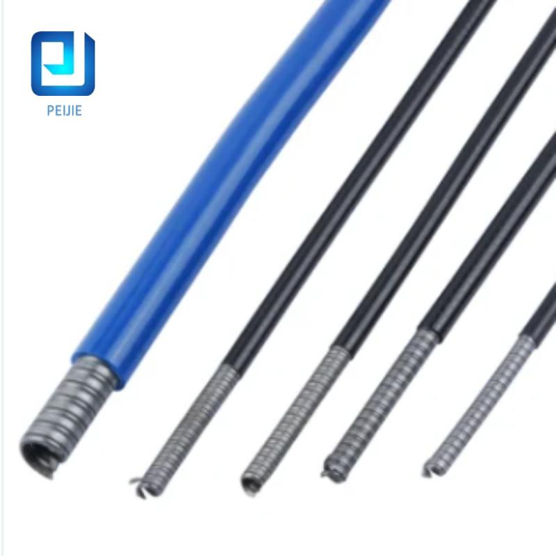 Motorcycle Cable Black White Gray Outer Casing in Roll 7mm