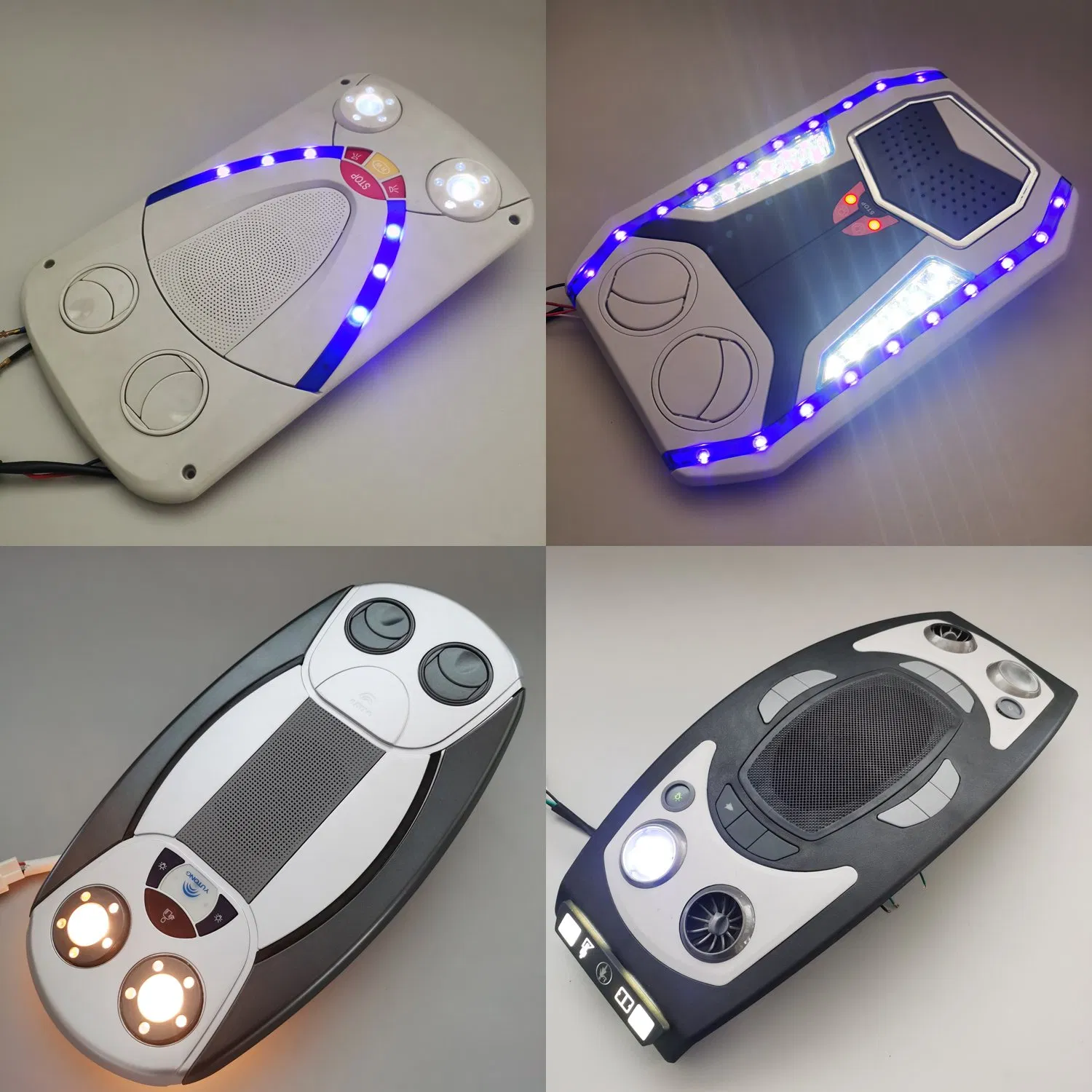 Вентиляционная решетка крыши автобуса с LED-лампой