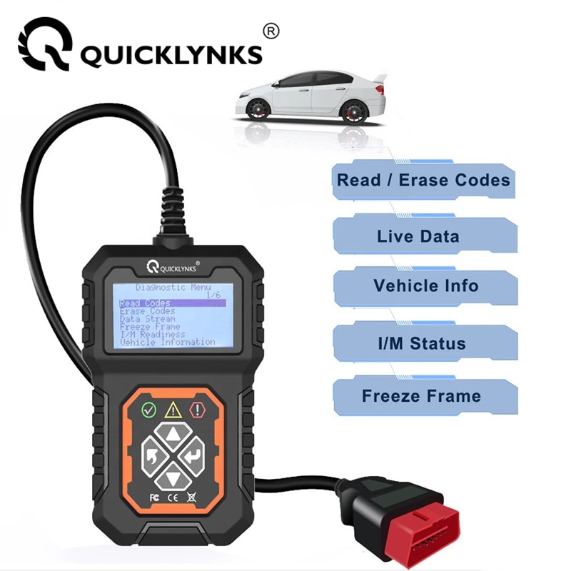 Универсальный диагностический сканер OBD2 для всех автомобилей